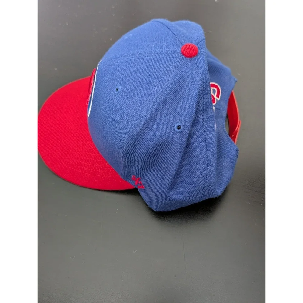 Chicago Cubs MLB‎ Snapback Hat OSFM Blue Red '47 Brand